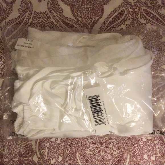 NWT West of Melrose Tie Back Blouse - Picture 5 of 7